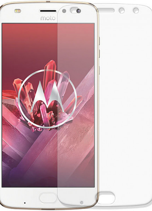 Гидрогелевая защитная пленка aurora aaa на motorola moto z2 play на весь экран прозрачная