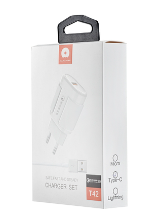 Сзу wuw t42 type-c white (t42)