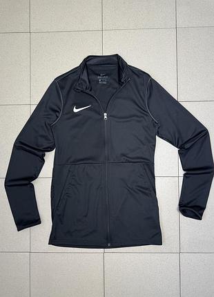 Спортивна кофта олімпійка зипка nike найк dri-fit park 20 чорна на блискавці чоловіча оригінал s дрифіт мастерка тренувальна вітровка bv6887