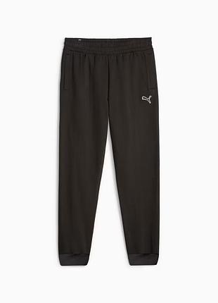 Штаны спортивные puma better essentials sweatpant 676816 01 (черные, мужские, с флисом, свободные, бренд пума) xl (56-58)