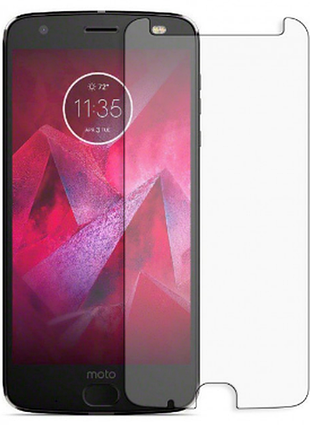 Гидрогелевая защитная пленка aurora aaa на motorola moto z2 force на весь экран прозрачная