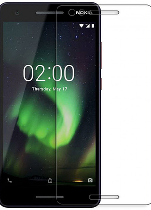 Гидрогелевая защитная пленка на nokia 2.1 на весь экран прозрачная
