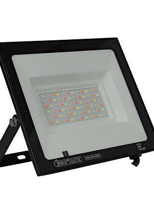 Прожектор світлодіодний remix-50 50w rgb+білий