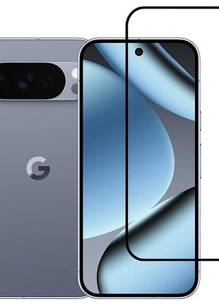 Захисне скло lux для google pixel 10 pro повна проклейка чорний