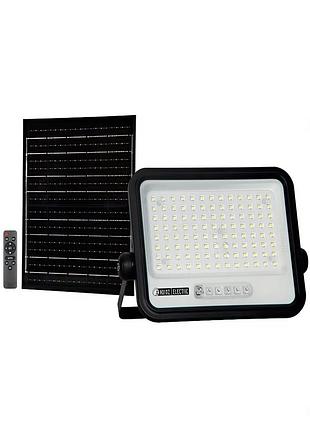 Прожектор світлодіодний з сонячною панеллю tiger pro-200 3cct 200w