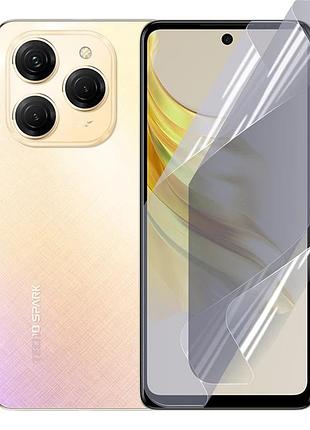 Полиуретановая противоударная пленка usa для tecno spark 20
