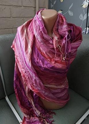 Красивая шаль палантин пашмина индия