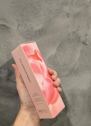 Neogen dermalogy hyal glow rose essence — есенція з дамаською трояндою та гіалуроновою кислотою 160 мл