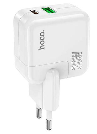 Сзу hoco c111a pd 30w+qc3.0 (1usb-a/1c)
