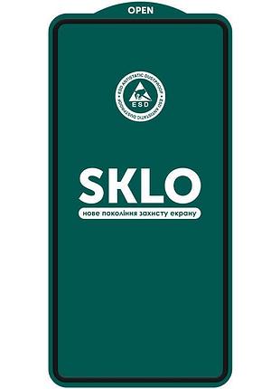 Захисне скло sklo 5d (тех.пак) для samsung galaxy s25 fe чорний
