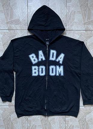Зип худи wwe enzo amore & big cass hoodie xl 2017 bada boom realest guys black zip up y2k