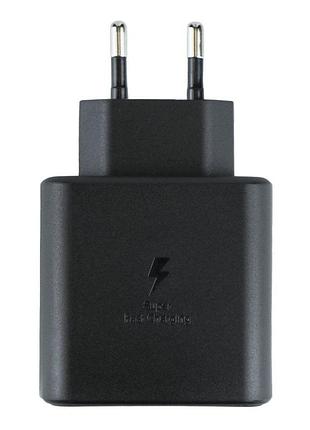 Блок питания samsung type-c pd 45w type-c to type-c 1:1 pd/pps 3.3-11.0v black (33051_2955471)