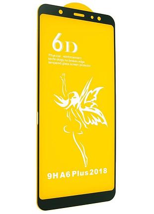 Защитное стекло mirror 6d glass 9h для samsung galaxy a6+ 2018 a605