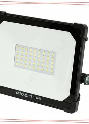 Прожектор yato 30вт 2850лм smd-діоди для освітлення вулиць і приміщень 230в sku_yt-818241