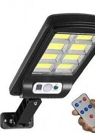 Уличный настенный светильник bailong solar bl-t06-6cob на солнечной батарее с датчиком движения