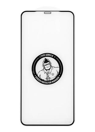 Захисне скло type gorilla 2,5d hd anti-static ptj1 для iphone xs max/ iphone 11 pro max