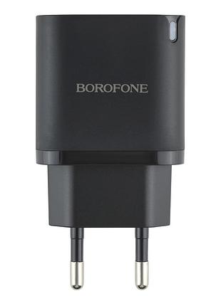 Комплект для быстрой зарядки с двумя портами borofone ba83a dual port fast charger set pd20w/qc3.0 с технологией pps с напряжением