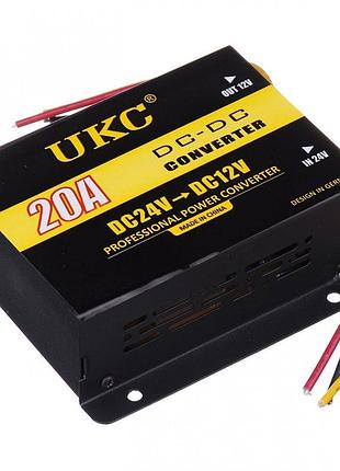 Преобразователь dc/dc 24v-12v 20a 3387