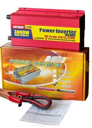 Преобразователь напряжения (инвертор) power inverter 3000w
