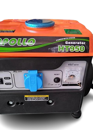 Бензиновий генератор apollo ht-950 950 ват