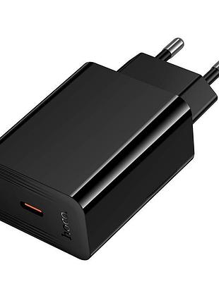 Сетевой адаптер hoco cs93a 20w с быстрой зарядкой