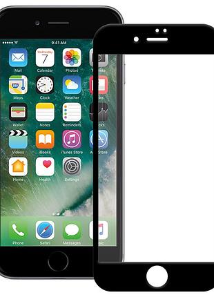 Захисне скло full screen powerplant для apple iphone 7/8, black