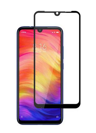Захисне скло full screen powerplant для xiaomi redmi note 7, black