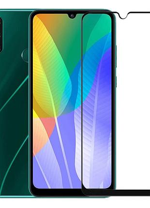 Защитное стекло full screen powerplant для huawei y6p, black