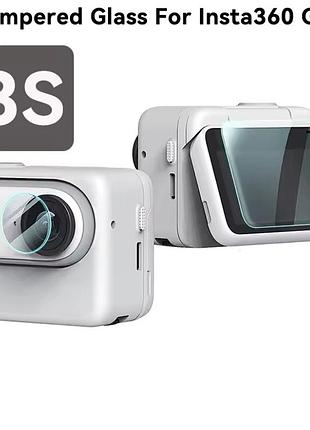 Захисне скло для камери insta360 go 3s — скло на екран та об'єктив екшн-камери