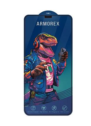 Защитное стекло armorex 5d high-alum antistatic для iphone xs max / iphone 11 pro max black