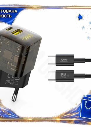 Dm зарядний пристрій xo специфікація 2.2 ce05 30вт швидка зарядка power delivery для смартфона планшет spe|lz