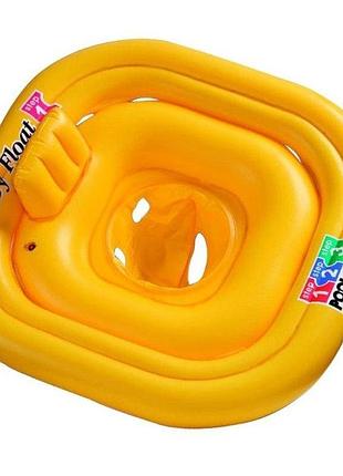 Intex 56587 (длина 79 x ширина 79см) надувной плотик pool school