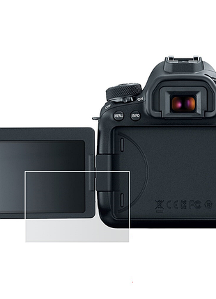 Защитное стекло для экрана canon eos 200d 250d, защита lcd для фотоаппарата xcd65