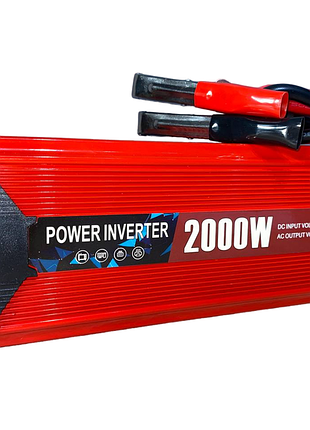 Інвертор напруги ac/dc 12 220v 2000w перетворювач напруги