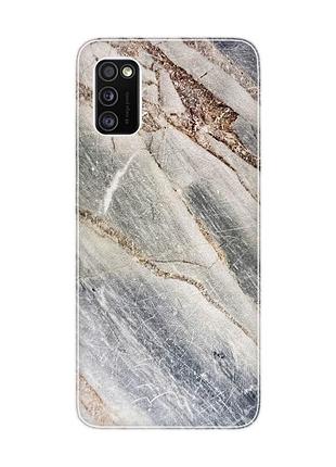 Защитная пленка старый мрамор на заднюю панель для samsung a41