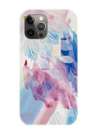 Защитная пленка лепестки на заднюю панель для iphone 12 pro max