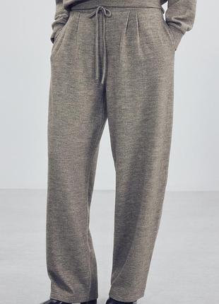 Штани жіночі сірі soft zara new