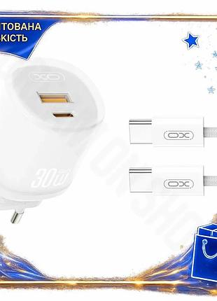 Dm зарядний пристрій xo специфікація 2.2 30вт 1usb-a 1usb-c для смартфонів і планшетів зарядний адапте spe|lz