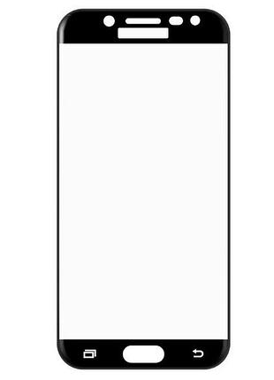 Full glue захисне скло для samsung galaxy j5 2017 (j530) - black