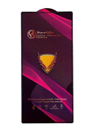 Защитное стекло og ударопрочное для samsung s24 ultra черное