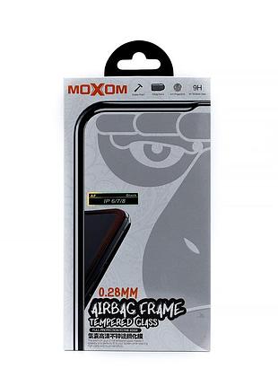 Защитное стекло moxom af airbag для iphone x / iphone xs / iphone 11 pro черный