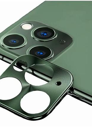 Захисне скло для камери iphone 11 pro захист від подряпин легкість встановлення зелене