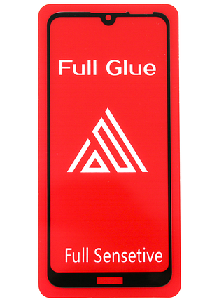 Захисне скло (np) fullglue для samsung m20 inavi чорний