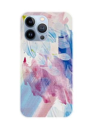Защитная пленка лепестки на заднюю панель для iphone 13 pro