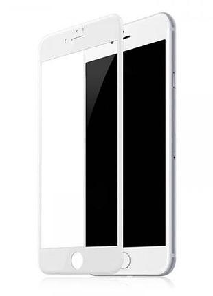 Захисне скло 11d для iphone 6/6s white