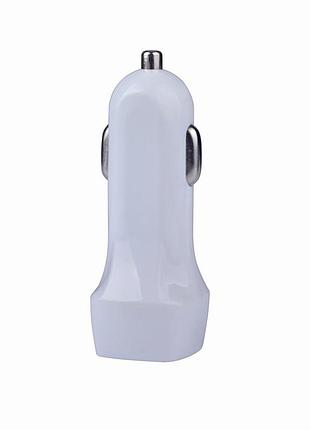 Зарядний пристрій для автомобіля 2.1a з подвійним usb-портом для смартфонів і планшетів швидка зарядка