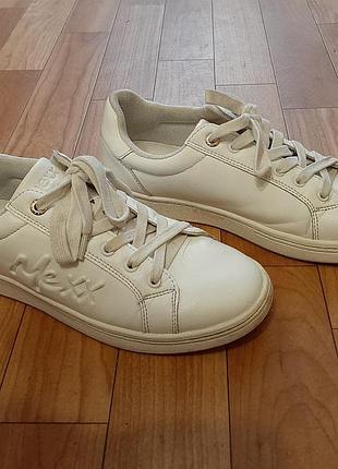 Кроссовки, марка "mexx", белого цвета 6