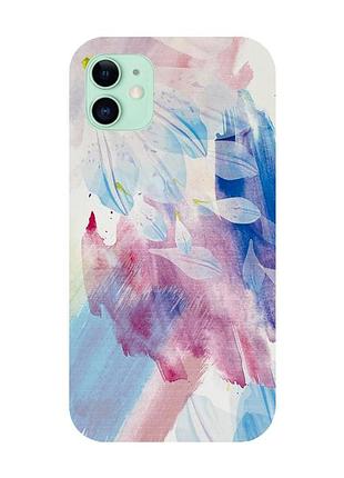 Защитная пленка лепестки на заднюю панель для iphone 11