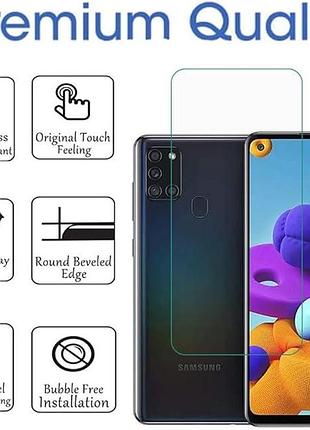 Защитное стекло на экран для смартфона samsung galaxy a21s