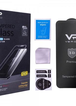 Защитное стекло premium veron для iphone 12pro black